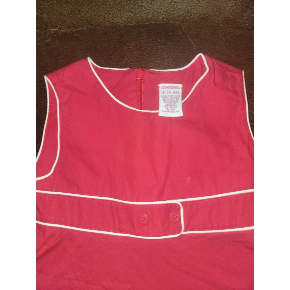 Gymboree vintage valentine's day heart dress size 18 24‎ months